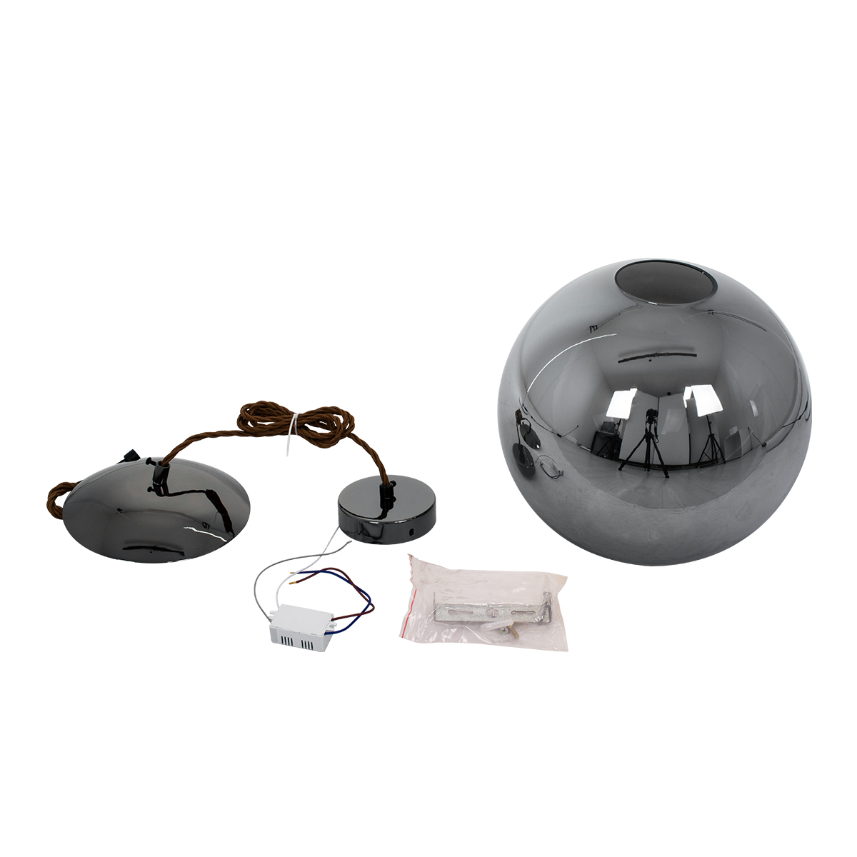 GLOBOSTAR® ΑΧΤΟΝ 00749 Μοντέρνο Κρεμαστό Φωτιστικό Οροφής LED 7W 500lm 180° AC 220-240V IP20 Θερμό Λευκό 2700K - Sanan SMD Chip - Μαύρο & Μαύρο Φιμέ - Μ30 x Π30 x Υ30cm - 2 Χρόνια Εγγύηση 10 GLOBOSTAR® ΑΧΤΟΝ 00749 Μοντέρνο Κρεμαστό Φωτιστικό Οροφής LED 7W 500lm 180° AC 220-240V IP20 Θερμό Λευκό 2700K - Sanan SMD Chip - Μαύρο & Μαύρο Φιμέ - Μ30 x Π30 x Υ30cm - 2 Χρόνια Εγγύηση - Image 8