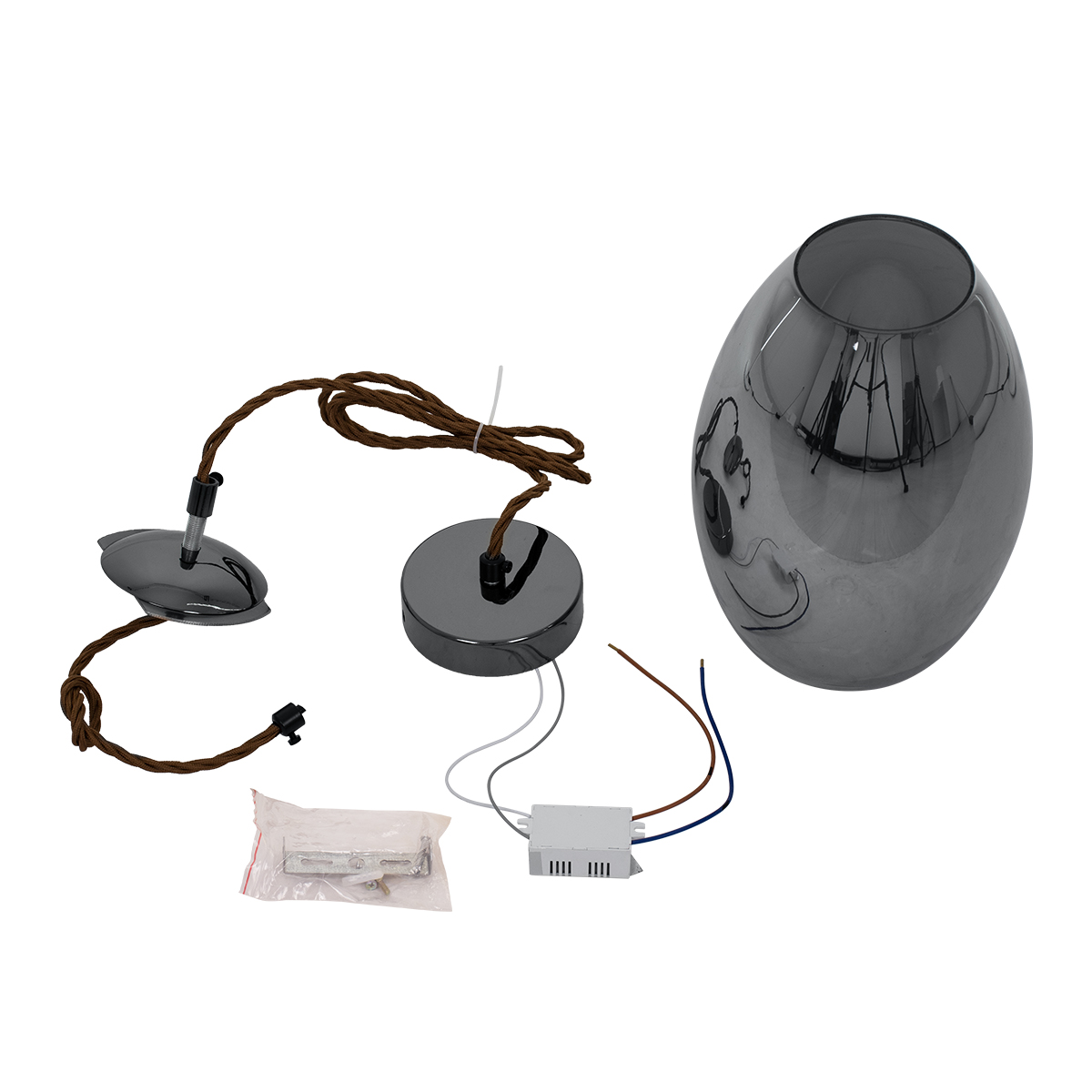 GLOBOSTAR® ΑΧΤΟΝ 00755 Μοντέρνο Κρεμαστό Φωτιστικό Οροφής LED 7W 500lm 180° AC 220-240V IP20 Θερμό Λευκό 2700K - Sanan SMD Chip - Μαύρο & Μαύρο Φιμέ - Μ17 x Π17 x Υ18cm - 2 Χρόνια Εγγύηση 10 GLOBOSTAR® ΑΧΤΟΝ 00755 Μοντέρνο Κρεμαστό Φωτιστικό Οροφής LED 7W 500lm 180° AC 220-240V IP20 Θερμό Λευκό 2700K - Sanan SMD Chip - Μαύρο & Μαύρο Φιμέ - Μ17 x Π17 x Υ18cm - 2 Χρόνια Εγγύηση - Image 8