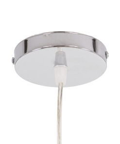 GLOBOSTAR® SAN TROPEZ 00764 Boho Κρεμαστό Φωτιστικό Οροφής με Ντουί 1 x E27 AC 220-240V IP20 - Μπεζ - Μ19 x Π19 x Υ42cm 17 00764 7