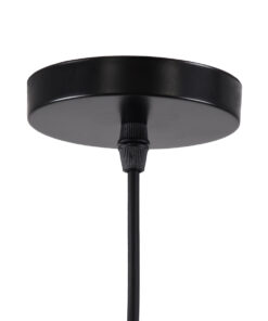 GLOBOSTAR® LIBRARY 00768 Vintage Κρεμαστό Φωτιστικό Οροφής με Ντουί 1 x E27 AC 220-240V IP20 - Πράσινο & Χρυσό - Μ18 x Π18 x Υ18cm 16 00768 7