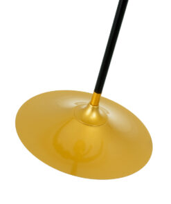 GloboStar® JOLIET 00778 Μοντέρνο Φωτιστικό Οροφής Πλέγμα Δίφωτο 2 x G9 IP20 Μαύρο & Χρυσό Μέταλλο - Μ93 x Π20 x Υ100cm 17 00778 6