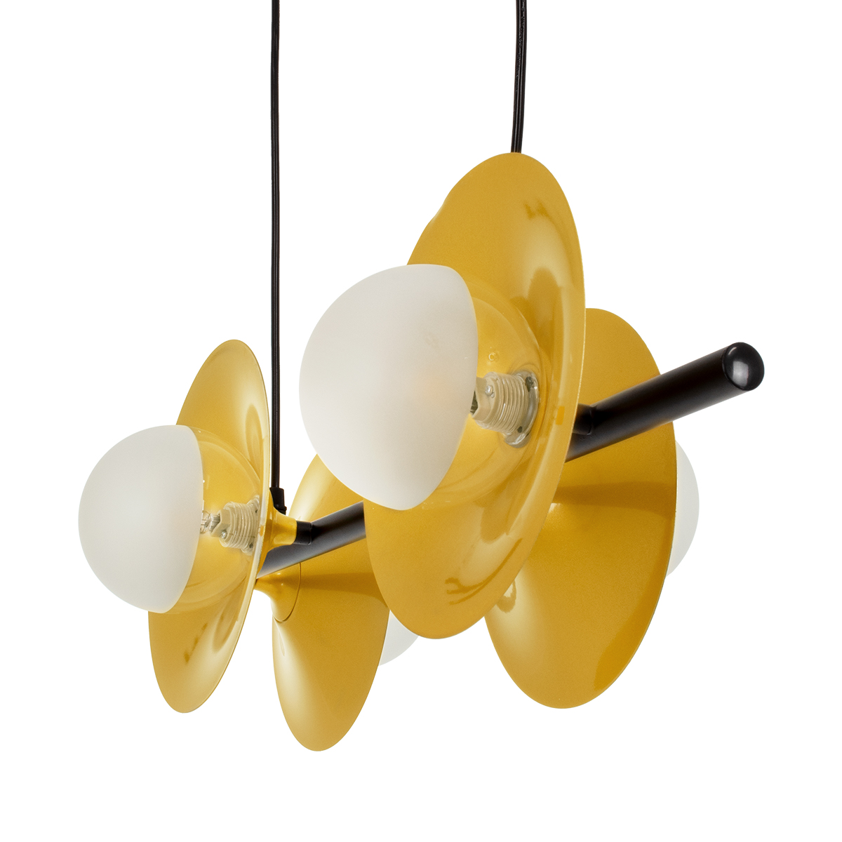 GLOBOSTAR® JOLIET 00782 Μοντέρνο Κρεμαστό Φωτιστικό Οροφής με Ντουί 4 x G9 AC 220-240V IP20 - Μαύρο & Χρυσό - Μ65 x Π28 x Υ20cm 9 GLOBOSTAR® JOLIET 00782 Μοντέρνο Κρεμαστό Φωτιστικό Οροφής με Ντουί 4 x G9 AC 220-240V IP20 - Μαύρο & Χρυσό - Μ65 x Π28 x Υ20cm - Image 7