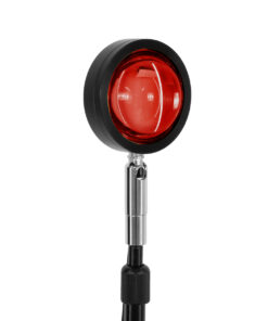 Alternative view of GloboStar® 00818 Μοντέρνο Minimal Επιδαπέδιο Φωτιστικό Μεταλλικό Μονόφωτο LED 12W DC 5V με Projector LENS Ειδικού Εφέ & Καλώδιο Τροφοδοσίας USB Rotation Head 180° SUNSET