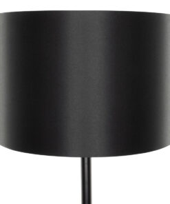 GLOBOSTAR® ASHLEY 00822 Μοντέρνο Επιδαπέδιο Φωτιστικό με Ντουί 1 x E27 AC 220-240V IP20 - Μαύρο - Μ35 x Π35 x Υ145cm 14 00822 5