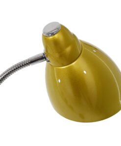 GloboStar® VERSA 00833 Μοντέρνο Επιδαπέδιο Φωτιστικό Μονόφωτο 1 x E27 IP20 Χρυσό & Ασημί Μέταλλο με Μαύρο Μάρμαρο - Μ15 x Π15 x Υ155cm 17 00833 7