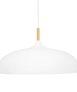 Alternative view of GLOBOSTAR® VALLETE 00837 Μοντέρνο Κρεμαστό Φωτιστικό Οροφής με Ντουί 1 x E27 AC 220-240V IP20 - Λευκό & Μπεζ - Μ60 x Π60 x Υ35cm