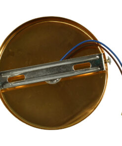 GloboStar® SARA 00845 Μοντέρνο Φωτιστικό Οροφής Σποτ Μονόφωτο 1 x E27 IP20 Χρυσό Μέταλλο - Μ10 x Π10 x Υ10.3cm 8 00845 4