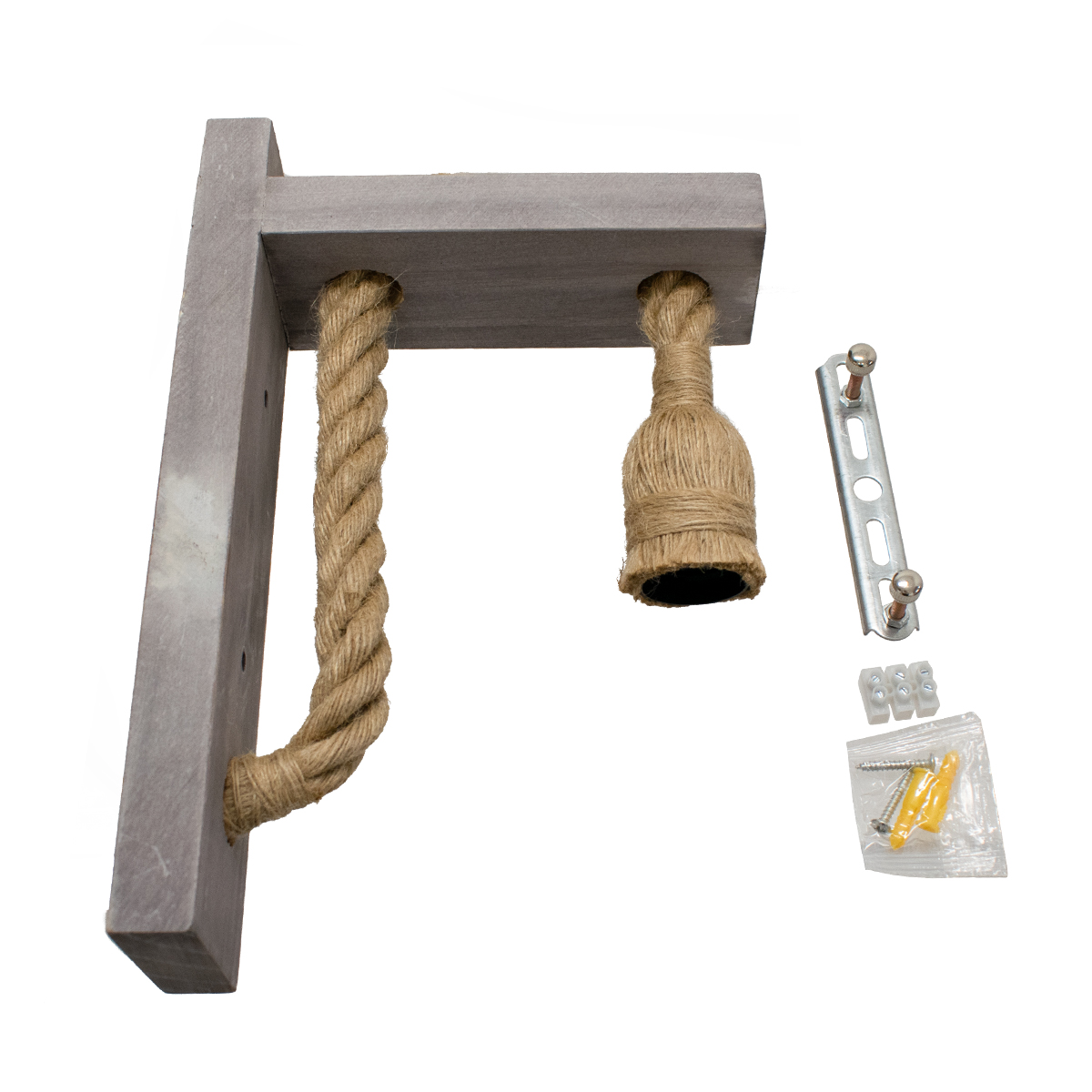 GLOBOSTAR® KENSI 00879 Boho Φωτιστικό Τοίχου - Απλίκα με Ντουί 1 x E27 AC 220-240V IP20 - Καφέ & Μπεζ - Μ7 x Π20 x Υ30cm 8 GLOBOSTAR® KENSI 00879 Boho Φωτιστικό Τοίχου - Απλίκα με Ντουί 1 x E27 AC 220-240V IP20 - Καφέ & Μπεζ - Μ7 x Π20 x Υ30cm - Image 6