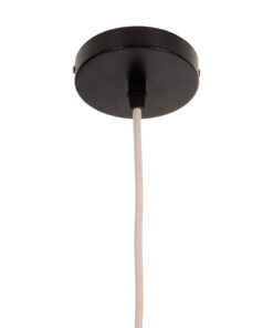 GLOBOSTAR® JJENSON 00911 Boho Κρεμαστό Φωτιστικό Οροφής με Ντουί 1 x E27 AC 220-240V IP20 - Μπεζ - Μ36 x Π36 x Υ30cm 18 00911 9