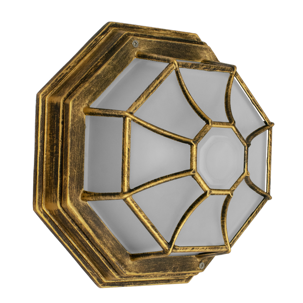 GLOBOSTAR® RUBY 00914 Vintage Φωτιστικό Οροφής με Ντουί 1 x E27 AC 220-240V IP20 - Μπρούτζινο Εφέ Σκουριάς - Μ27 x Π27 x Υ12cm 5 GLOBOSTAR® RUBY 00914 Vintage Φωτιστικό Οροφής με Ντουί 1 x E27 AC 220-240V IP20 - Μπρούτζινο Εφέ Σκουριάς - Μ27 x Π27 x Υ12cm - Image 3