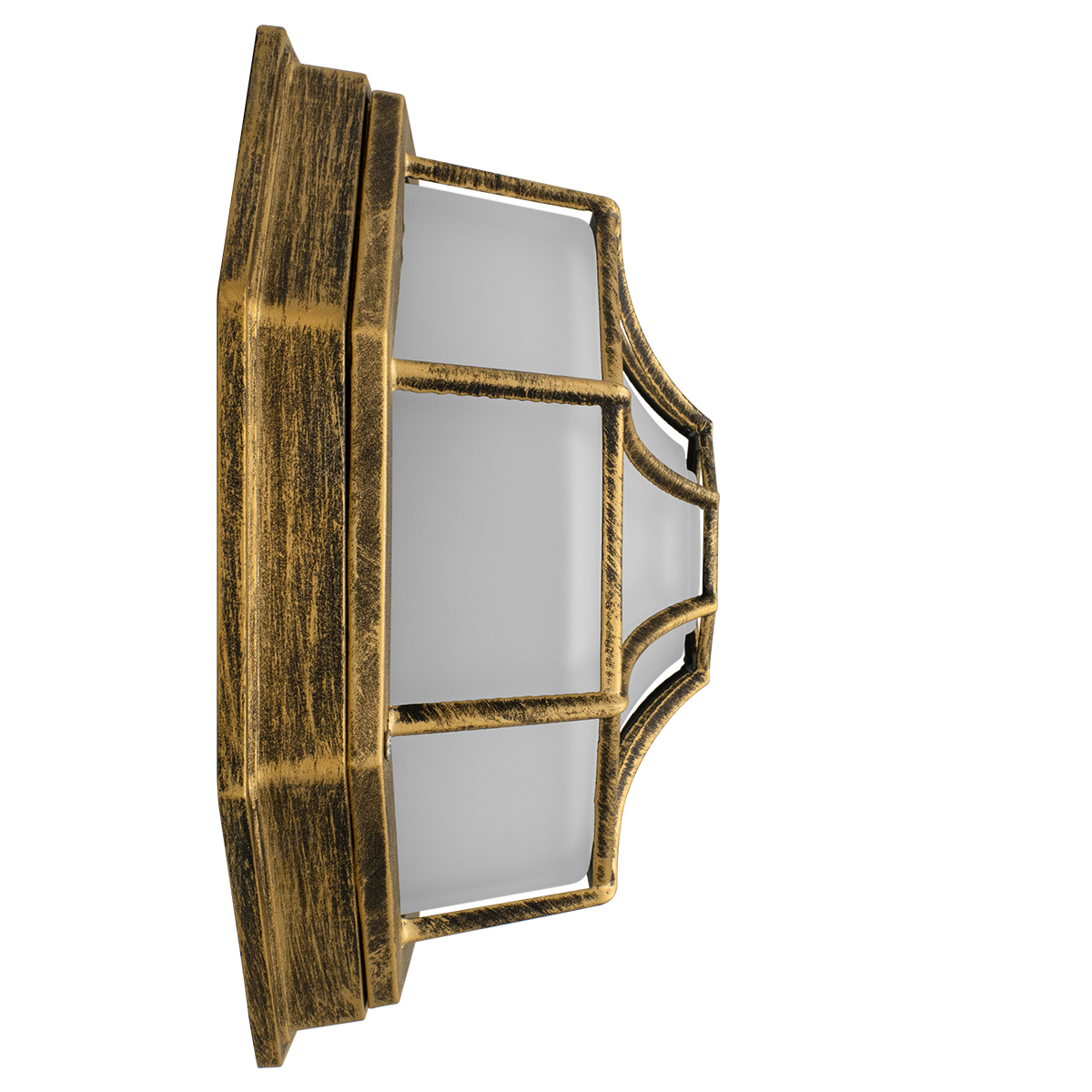 GLOBOSTAR® RUBY 00914 Vintage Φωτιστικό Οροφής με Ντουί 1 x E27 AC 220-240V IP20 - Μπρούτζινο Εφέ Σκουριάς - Μ27 x Π27 x Υ12cm 7 GLOBOSTAR® RUBY 00914 Vintage Φωτιστικό Οροφής με Ντουί 1 x E27 AC 220-240V IP20 - Μπρούτζινο Εφέ Σκουριάς - Μ27 x Π27 x Υ12cm - Image 5