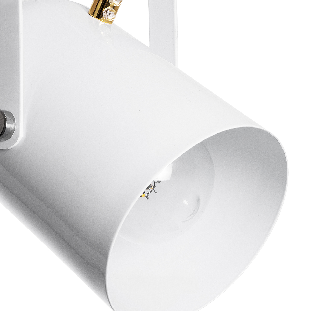 GLOBOSTAR® HAZEL 00924 Μοντέρνο Κρεμαστό Φωτιστικό Οροφής με Ντουί 1 x E27 AC 220-240V IP20 - Λευκό & Χρυσό - Μ12 x Π12 x Υ27cm 9 GLOBOSTAR® HAZEL 00924 Μοντέρνο Κρεμαστό Φωτιστικό Οροφής με Ντουί 1 x E27 AC 220-240V IP20 - Λευκό & Χρυσό - Μ12 x Π12 x Υ27cm - Image 7