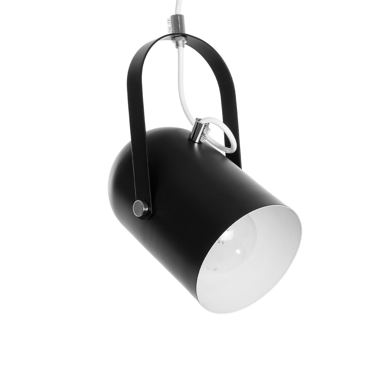 GLOBOSTAR® HAZEL 00930 Μοντέρνο Κρεμαστό Φωτιστικό Οροφής με Ντουί 1 x E27 AC 220-240V IP20 - Μαύρο, Άσπρο & Χρυσό - Μ12 x Π12 x Υ27cm 6 GLOBOSTAR® HAZEL 00930 Μοντέρνο Κρεμαστό Φωτιστικό Οροφής με Ντουί 1 x E27 AC 220-240V IP20 - Μαύρο, Άσπρο & Χρυσό - Μ12 x Π12 x Υ27cm - Image 4