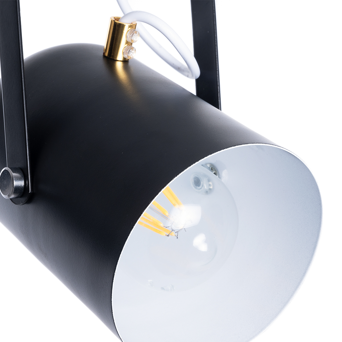 GLOBOSTAR® HAZEL 00930 Μοντέρνο Κρεμαστό Φωτιστικό Οροφής με Ντουί 1 x E27 AC 220-240V IP20 - Μαύρο, Άσπρο & Χρυσό - Μ12 x Π12 x Υ27cm 9 GLOBOSTAR® HAZEL 00930 Μοντέρνο Κρεμαστό Φωτιστικό Οροφής με Ντουί 1 x E27 AC 220-240V IP20 - Μαύρο, Άσπρο & Χρυσό - Μ12 x Π12 x Υ27cm - Image 7