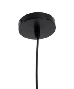 GLOBOSTAR® JAVER 00934 Vintage Κρεμαστό Φωτιστικό Οροφής με Ντουί 1 x E27 AC 220-240V IP20 - Διάφανο & Χάλκινο - Μ14.5 x Π14.5 x Υ28cm 16 00934 8