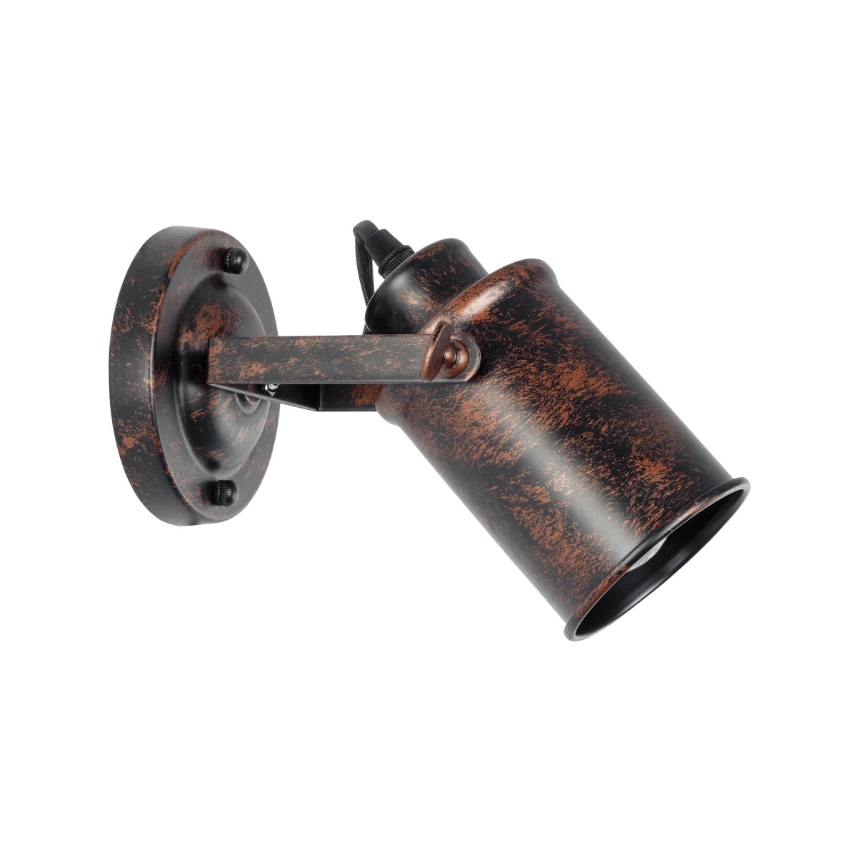 GLOBOSTAR® JAKE 00949 Μοντέρνο Φωτιστικό Τοίχου - Απλίκα με Ντουί 1 x E27 AC 220-240V IP20 - Χάλκινο Εφέ Σκουριάς - Μ9 x Π21 x Υ16cm 5 GLOBOSTAR® JAKE 00949 Μοντέρνο Φωτιστικό Τοίχου - Απλίκα με Ντουί 1 x E27 AC 220-240V IP20 - Χάλκινο Εφέ Σκουριάς - Μ9 x Π21 x Υ16cm - Image 3