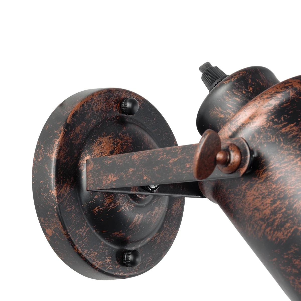 GLOBOSTAR® JAKE 00949 Μοντέρνο Φωτιστικό Τοίχου - Απλίκα με Ντουί 1 x E27 AC 220-240V IP20 - Χάλκινο Εφέ Σκουριάς - Μ9 x Π21 x Υ16cm 6 GLOBOSTAR® JAKE 00949 Μοντέρνο Φωτιστικό Τοίχου - Απλίκα με Ντουί 1 x E27 AC 220-240V IP20 - Χάλκινο Εφέ Σκουριάς - Μ9 x Π21 x Υ16cm - Image 4