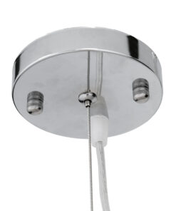 GLOBOSTAR® MALIBU 00966 Boho Κρεμαστό Φωτιστικό Οροφής με Ντουί 1 x E27 AC 220-240V IP20 - Μαύρο - Μ100 x Π100 x Y86cm 17 00966 8