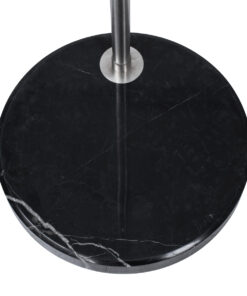 GLOBOSTAR® PRAGUE 00990 Μοντέρνο Επιδαπέδιο Φωτιστικό με Ντουί 1 x E27 AC 220-240V IP20 - Νίκελ Βούρτσας - Μ210 x Π45 x Υ220cm 31 00990 13