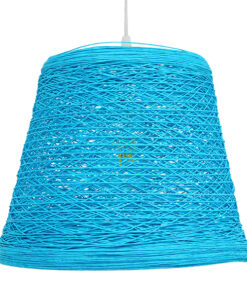 Alternative view of GLOBOSTAR® PLAYROOM 00995 Vintage Κρεμαστό Φωτιστικό Οροφής με Ντουί 1 x E27 AC 220-240V IP20 - Μπλε - Μ32 x Π32 x Υ27cm