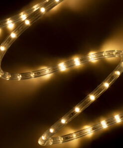 GloboStar® GLOBOSTAR® LIGHTUBE 70602 Φωτοσωλήνας LED 3.9W/m 156lm/m 360° DC 220-240V Αδιάβροχο IP65 36 x Diode Chip/m Θερμό Λευκό 2700K Dimmable - Μ100 x Π1.2 x Υ1.2cm - 2 Χρόνια Εγγύηση