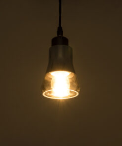 GLOBOSTAR® FEMINE 01011 Μοντέρνο Κρεμαστό Φωτιστικό Οροφής με Ντουί 4 x E27 AC 220-240V IP20 - Γκρι & Μαύρο - Μ70 x Π70 x Y24.5cm - Σετ 4 Τεμαχίων 13 01011 3