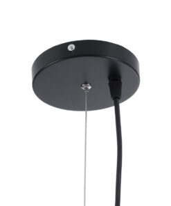 GLOBOSTAR® GRID 01022 Vintage Κρεμαστό Φωτιστικό Οροφής με Ντουί 1 x E27 AC 220-240V IP20 - Μαύρο - Μ40 x Π40 x Υ33cm 19 01022 10