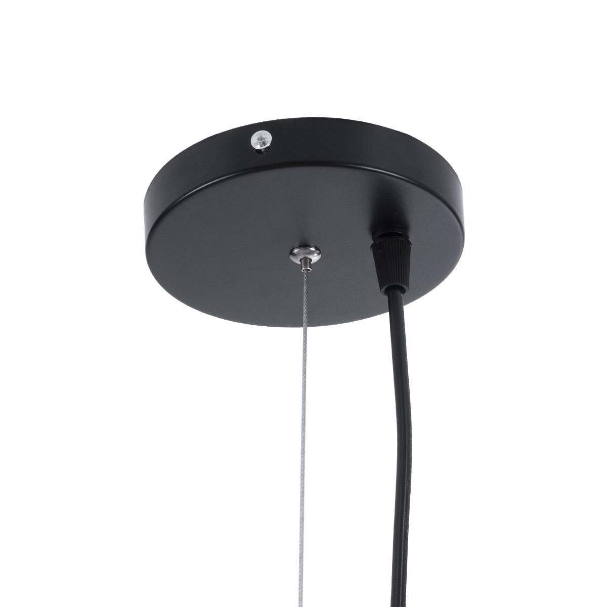 GLOBOSTAR® GRID 01022 Vintage Κρεμαστό Φωτιστικό Οροφής με Ντουί 1 x E27 AC 220-240V IP20 - Μαύρο - Μ40 x Π40 x Υ33cm 10 GLOBOSTAR® GRID 01022 Vintage Κρεμαστό Φωτιστικό Οροφής με Ντουί 1 x E27 AC 220-240V IP20 - Μαύρο - Μ40 x Π40 x Υ33cm - Image 9