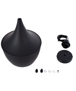 GLOBOSTAR® SHANGHAI 01025-A Μοντέρνο Κρεμαστό Φωτιστικό Οροφής με Ντουί 1 x E27 AC 220-240V IP20 - Μαύρο & Χρυσό - Μ24 x Π24 x Υ30cm 21 01025 a 10