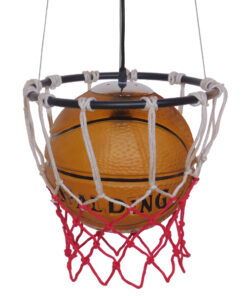 GLOBOSTAR® NBA 01027 Μοντέρνο Κρεμαστό Φωτιστικό Οροφής με Ντουί 1 x E27 AC 220-240V IP20 - Πορτοκαλί - Μ32 x Π32 x Υ58cm 11 01027 006