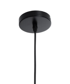 GLOBOSTAR® CARAVEL 01042 Vintage Κρεμαστό Φωτιστικό Οροφής με Ντουί 1 x E27 AC 220-240V IP20 - Μαύρο & Χρυσό - Μ36 x Π36 x Υ10cm 17 01042 9