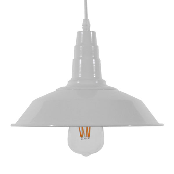 GLOBOSTAR® RAY 01044 Vintage Κρεμαστό Φωτιστικό Οροφής με Ντουί 1 x E27 AC 220-240V IP20 - Λευκό - Μ26 x Π26 x Υ25cm 3 GLOBOSTAR® RAY 01044 Vintage Κρεμαστό Φωτιστικό Οροφής με Ντουί 1 x E27 AC 220-240V IP20 - Λευκό - Μ26 x Π26 x Υ25cm - Image 2