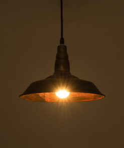 GLOBOSTAR® RAY 01047 Vintage Κρεμαστό Φωτιστικό Οροφής με Ντουί 1 x E27 AC 220-240V IP20 - Χάλκινο - Μ26 x Π26 x Υ20cm 12 01047 3