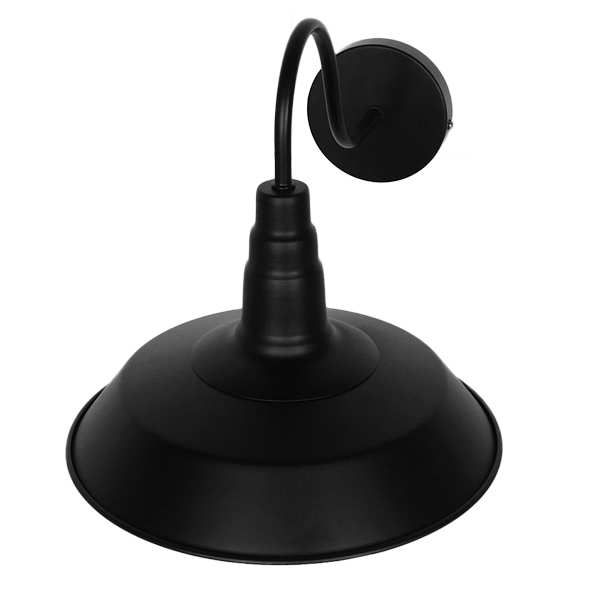 GLOBOSTAR® RAY 01065 Vintage Φωτιστικό Τοίχου - Απλίκα με Ντουί 1 x E27 AC 220-240V IP20 - Μαύρο - Μ26 x Π37 x Υ32cm 5 GLOBOSTAR® RAY 01065 Vintage Φωτιστικό Τοίχου - Απλίκα με Ντουί 1 x E27 AC 220-240V IP20 - Μαύρο - Μ26 x Π37 x Υ32cm - Image 4