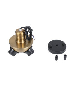 GLOBOSTAR® COPPER 01076 Vintage Κρεμαστό Φωτιστικό Οροφής με Ντουί 3 x E27 AC 220-240V IP20 - Χρυσό & Μαύρο - Μ14 x Π14 x Υ13cm 18 01076 10