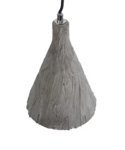 GLOBOSTAR® VOLCANO 01080 Μοντέρνο Κρεμαστό Φωτιστικό Οροφής με Ντουί 1 x E27 AC 220-240V IP20 - Γκρι - Μ17 x Π17 x Υ24cm 13 01080 6