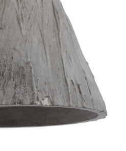 GLOBOSTAR® VOLCANO 01080 Μοντέρνο Κρεμαστό Φωτιστικό Οροφής με Ντουί 1 x E27 AC 220-240V IP20 - Γκρι - Μ17 x Π17 x Υ24cm 15 01080 8