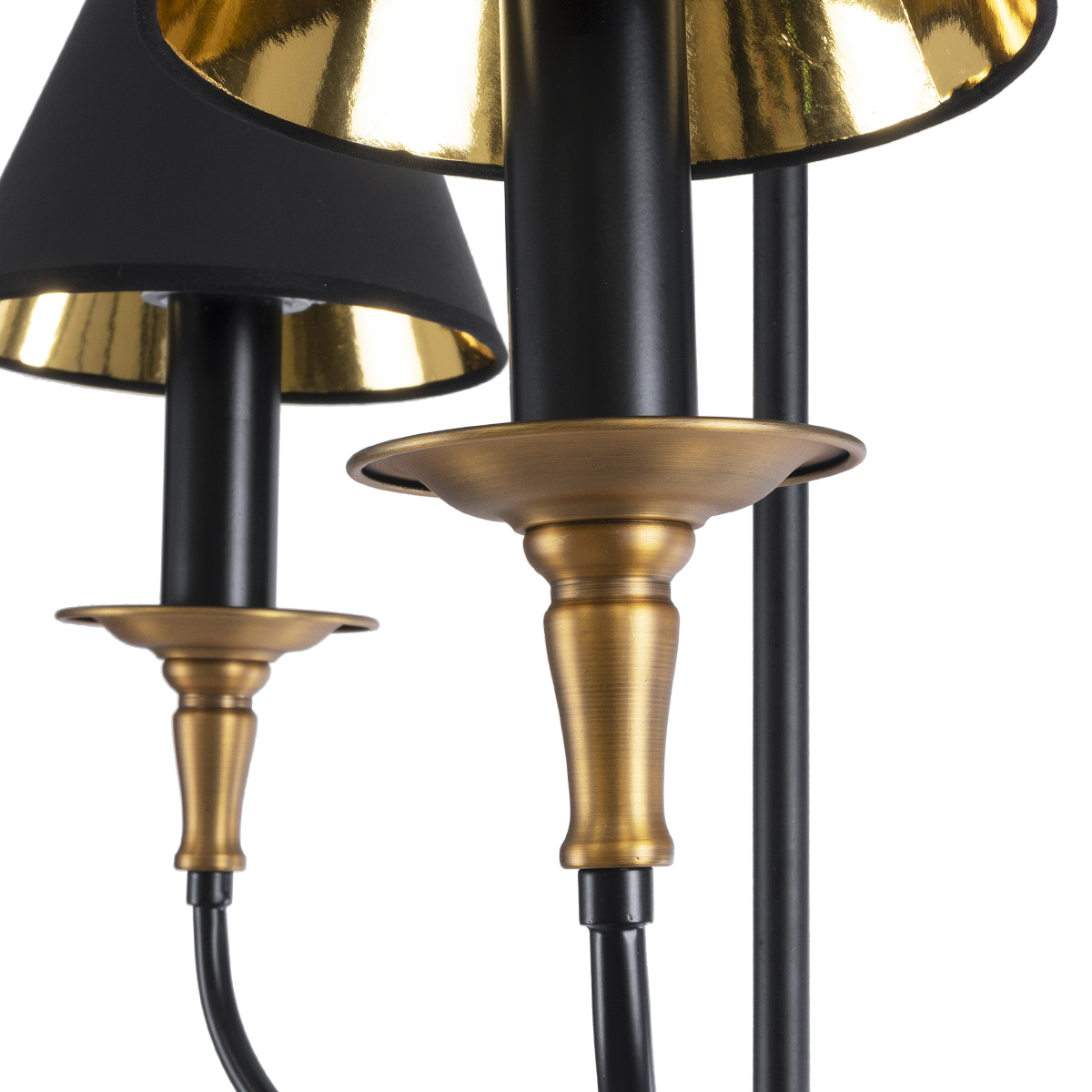 GLOBOSTAR® LIMI 01091 Vintage Κρεμαστό Φωτιστικό Οροφής με Ντουί 3 x E14 AC 220-240V IP20 - Μαύρο & Χρυσό - Μ55 x Π55 x Υ55cm 10 GLOBOSTAR® LIMI 01091 Vintage Κρεμαστό Φωτιστικό Οροφής με Ντουί 3 x E14 AC 220-240V IP20 - Μαύρο & Χρυσό - Μ55 x Π55 x Υ55cm - Image 8