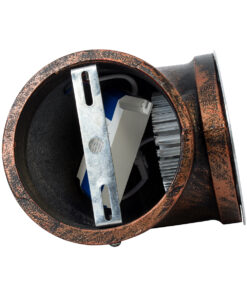 GloboStar® ANTHY 01104 Φωτιστικό Τοίχου - Απλίκα LED Χάλκινο AC 220-240V IP44 - Μ15.2 x Π13.4 x Υ15.2cm - 2 Xρόνια Εγγύηση 25 01104 10