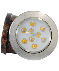 GloboStar® ANTHY 01104 Φωτιστικό Τοίχου - Απλίκα LED Χάλκινο AC 220-240V IP44 - Μ15.2 x Π13.4 x Υ15.2cm - 2 Xρόνια Εγγύηση 26 01104 11