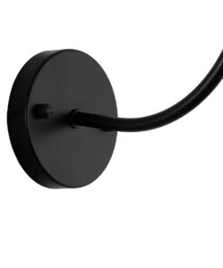 GloboStar® ANBET 01121 Vintage Επιτοίχιο Φωτιστικό Απλίκα Μονόφωτο 1 x E27 IP20 Μαύρο & Χρυσό Μέταλλο - Μ26 x Π38 x Υ27cm 14 01121 7