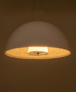 Alternative view of GLOBOSTAR® SERENIA 01152 Μοντέρνο Κρεμαστό Φωτιστικό Οροφής με Ντουί 1 x E27 AC 220-240V IP20 - Λευκό - Μ40 x Π40 x Υ20cm