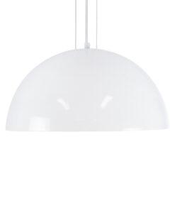 GLOBOSTAR® SERENIA 01152 Μοντέρνο Κρεμαστό Φωτιστικό Οροφής με Ντουί 1 x E27 AC 220-240V IP20 - Λευκό - Μ40 x Π40 x Υ20cm 16 01152 5