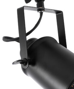 GLOBOSTAR® HOLLYWOOD 01153 Vintage Φωτιστικό Οροφής με Ντουί 1 x E27 AC 220-240V IP20 - Μαύρο - Μ8.5 x Π8.5 x Υ35cm 15 01153 8