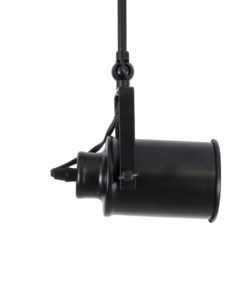 GLOBOSTAR® HOLLYWOOD 01154 Vintage Φωτιστικό Οροφής με Ντουί 2 x E27 AC 220-240V IP20 - Μαύρο - Μ45 x Π15 x Υ40cm 22 01154 10