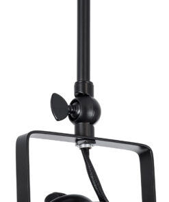 GLOBOSTAR® HOLLYWOOD 01154 Vintage Φωτιστικό Οροφής με Ντουί 2 x E27 AC 220-240V IP20 - Μαύρο - Μ45 x Π15 x Υ40cm 25 01154 13