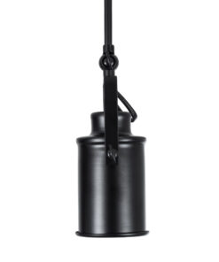 GLOBOSTAR® HOLLYWOOD 01154 Vintage Φωτιστικό Οροφής με Ντουί 2 x E27 AC 220-240V IP20 - Μαύρο - Μ45 x Π15 x Υ40cm 20 01154 8