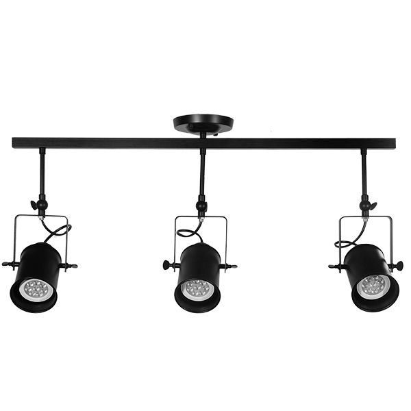 GLOBOSTAR® HOLLYWOOD 01155 Vintage Φωτιστικό Οροφής με Ντουί 3 x E27 AC 220-240V IP20 - Μαύρο - Μ13 x Π78 x Υ38cm 2 GloboStar® GLOBOSTAR® HOLLYWOOD 01155 Vintage Φωτιστικό Οροφής με Ντουί 3 x E27 AC 220-240V IP20 - Μαύρο - Μ13 x Π78 x Υ38cm