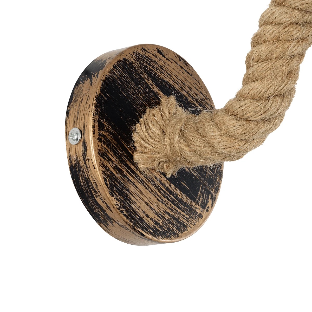 GLOBOSTAR® DAKER 01184 Vintage Φωτιστικό Τοίχου - Απλίκα με Ντουί 1 x E27 AC 220-240V IP20 - Χάλκινο Εφέ Σκουριάς & Μπεζ - Μ21 x Π12 x Υ16cm 7 GLOBOSTAR® DAKER 01184 Vintage Φωτιστικό Τοίχου - Απλίκα με Ντουί 1 x E27 AC 220-240V IP20 - Χάλκινο Εφέ Σκουριάς & Μπεζ - Μ21 x Π12 x Υ16cm - Image 5