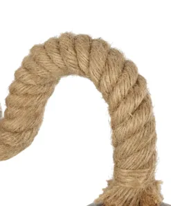 GLOBOSTAR® DAKER 01184 Vintage Φωτιστικό Τοίχου - Απλίκα με Ντουί 1 x E27 AC 220-240V IP20 - Χάλκινο Εφέ Σκουριάς & Μπεζ - Μ21 x Π12 x Υ16cm 14 01184 6